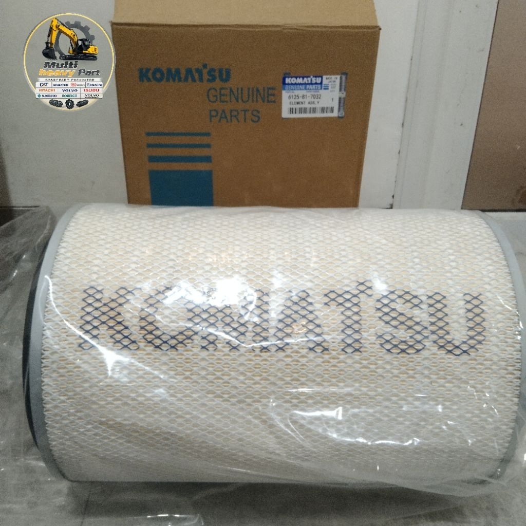 FILTER UDARA ASSY AIR CLEANER ASSY KOMATSU D85ESS-2 D85SS-2 6125-81-7032