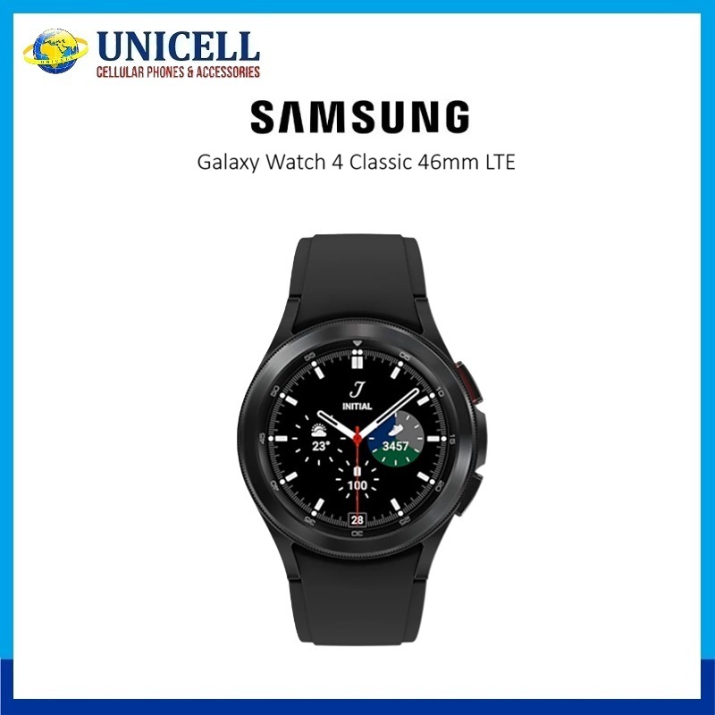 Samsung Galaxy Watch 4 Classic 46mm LTE - Warna Hitam
