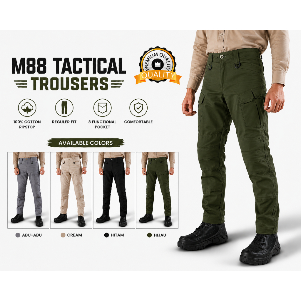 Celana Cargo Lapangan M88/ Celana Tactical
