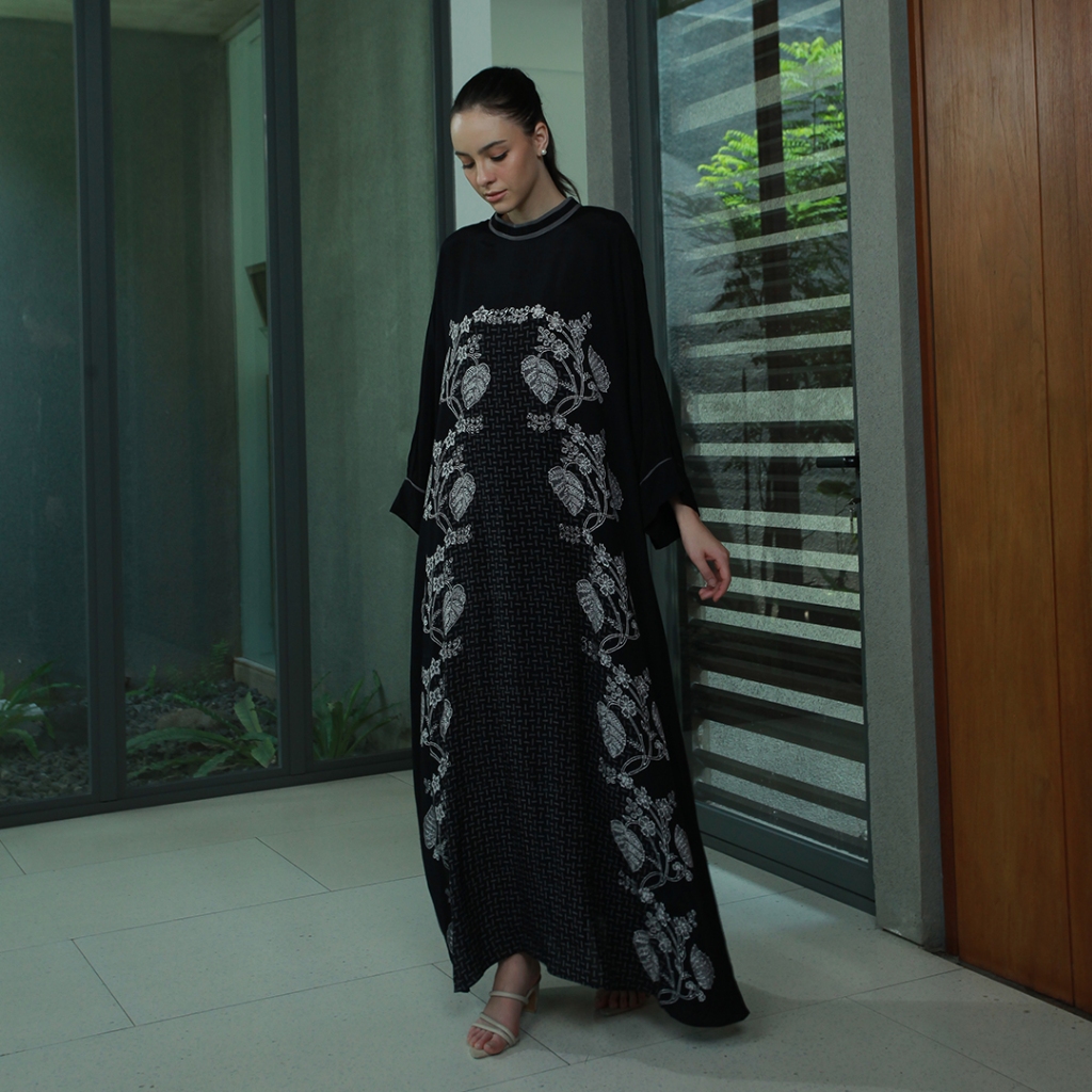 Batik Huza - Kaftan Alaque - Gamis Kaftan Batik Wanita