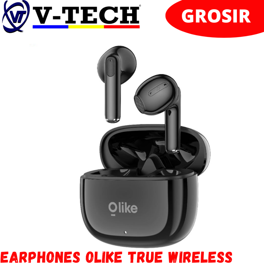 EARPHONES OLIKE TRUE WIRELESS STEREO T111S BLACK