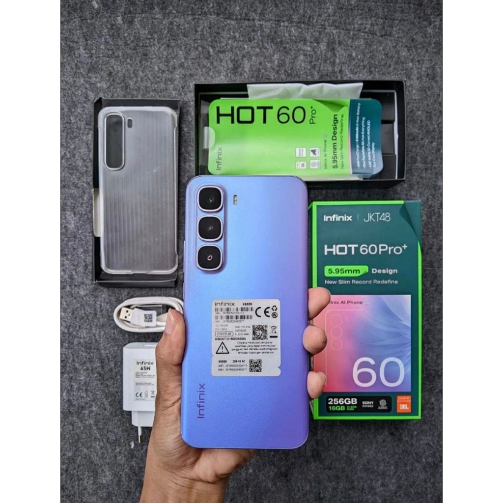 Infinix Hot 60 pro plus (8/128-8/256) Fullset second