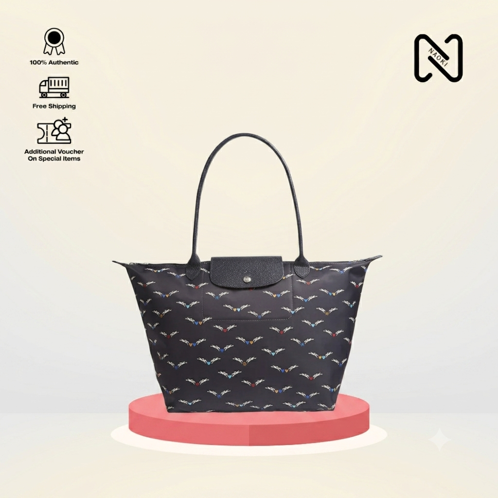 LC Le Pliage Chevaux Ailes Tote