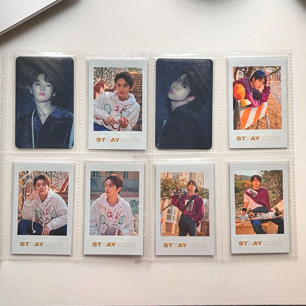 leeknow han polaroid lenticular set || merch unlock golive inlive