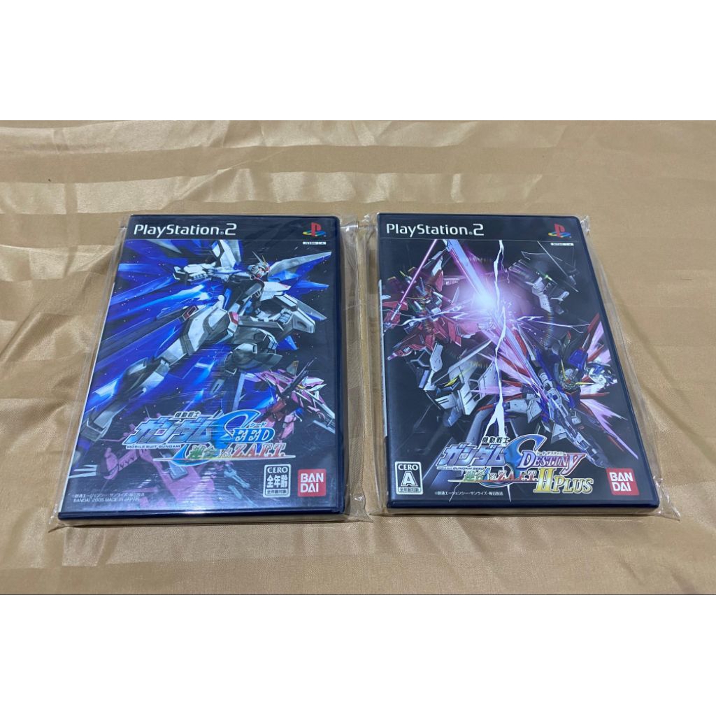 DVD ps2 Kaset ps2 original Gundam seed  & Gundam seed destiny reg Japan fullset ori