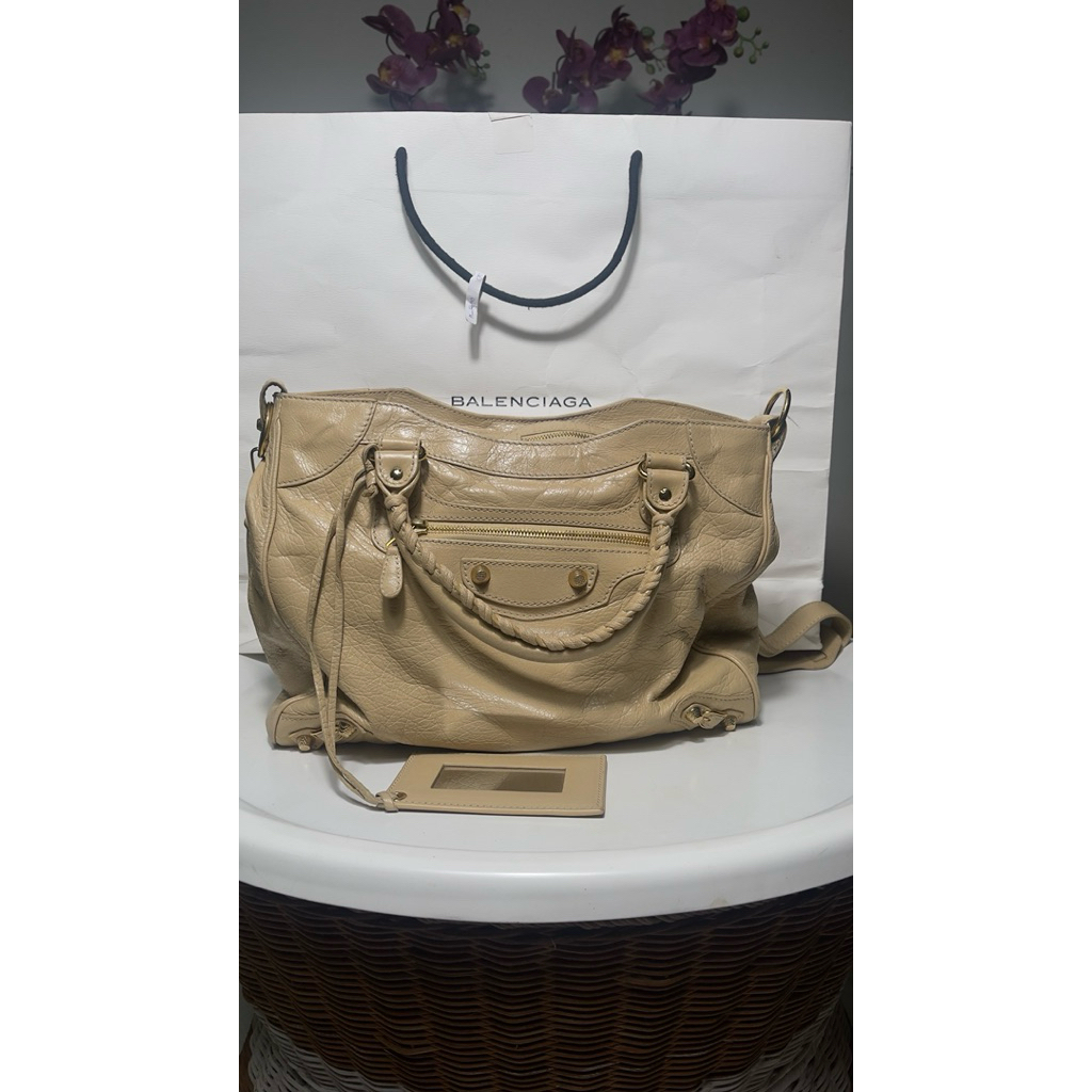 Balenciaga Giant Velo Bag authentic original full paper