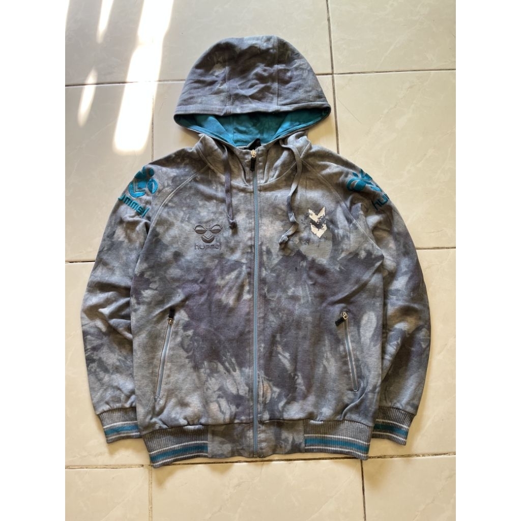 Hoodie Zipper Hummel tie dye