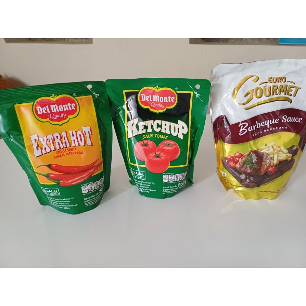 Saos Delmonte Extra Hot Saos Delmonte Tomat Saos Gourmet Bbq Saos Pelengkap Grill