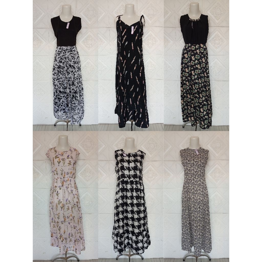 LONG DRESS PART 4// LONG DRESS HARIAN// DRESS PESTA