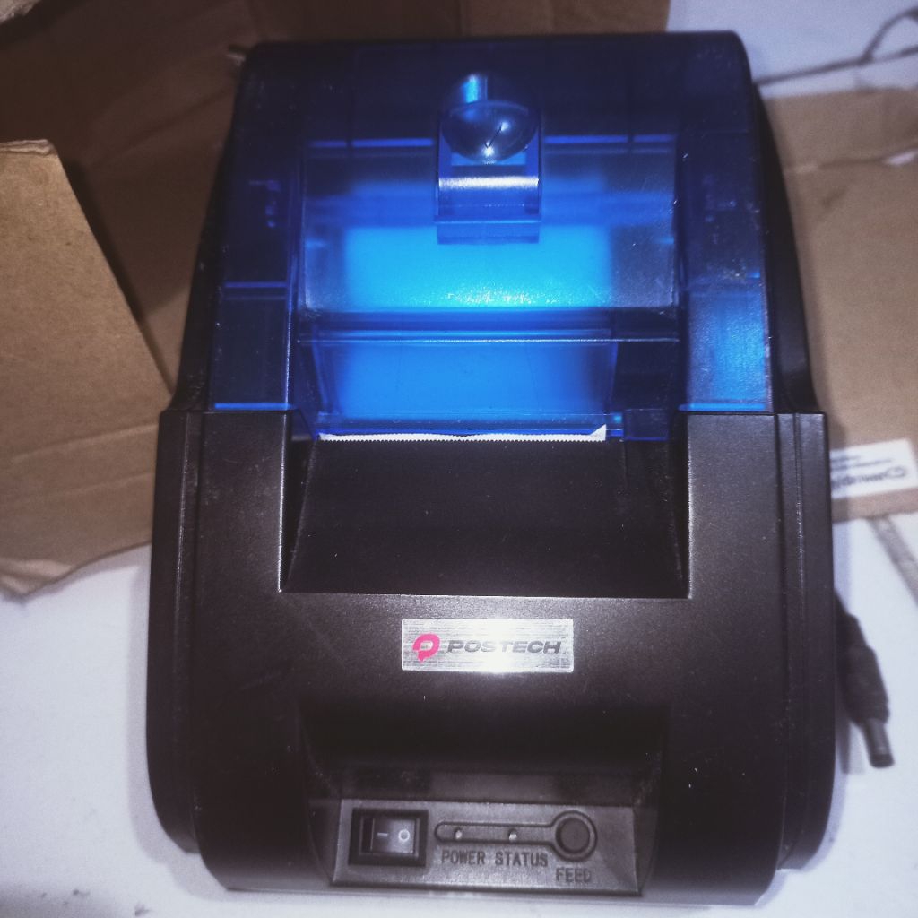 printer thermal bluetooth bekas merk postech