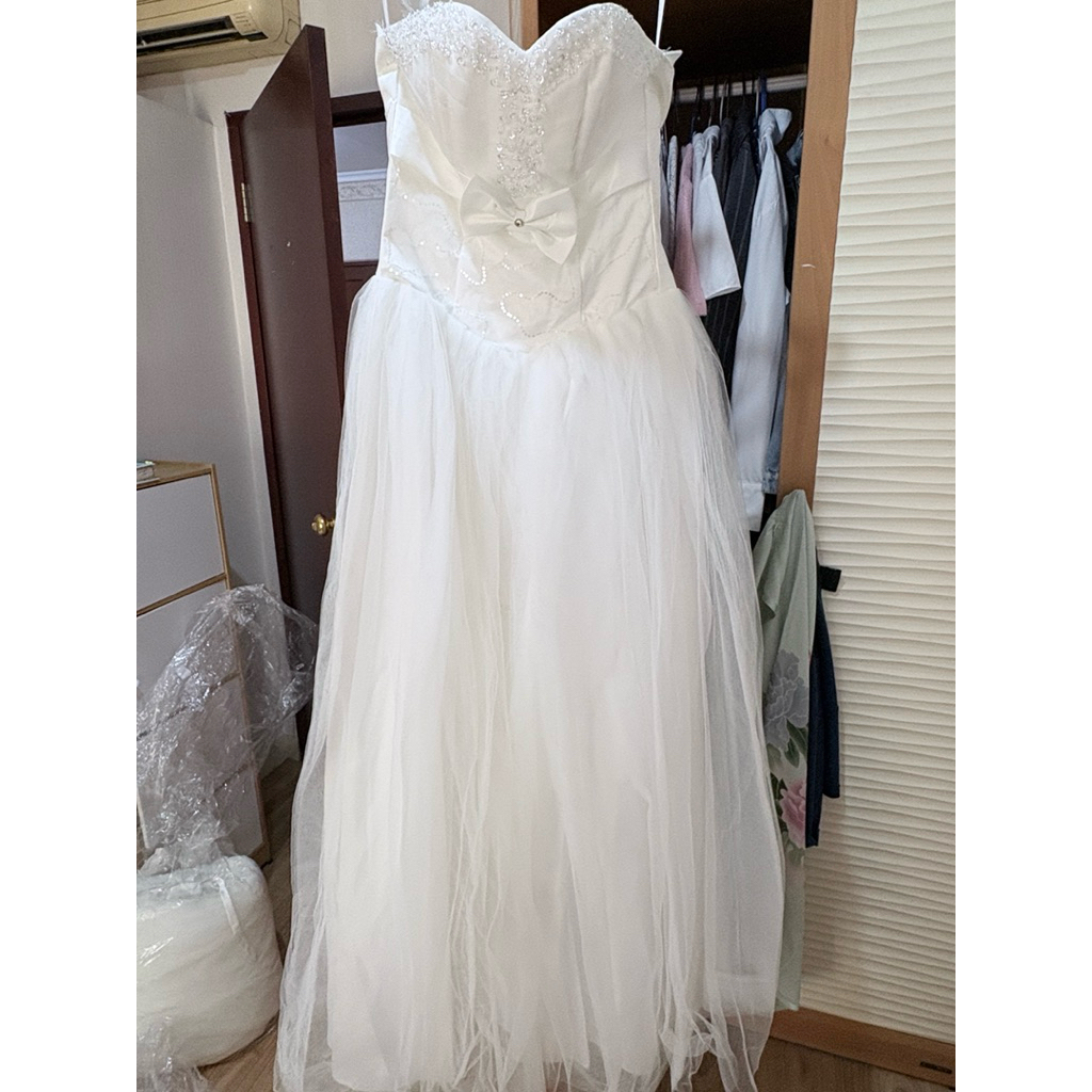 Preloved Gaun Pengantin Prewed Wedding / Wedding Gown / Wedding Dress