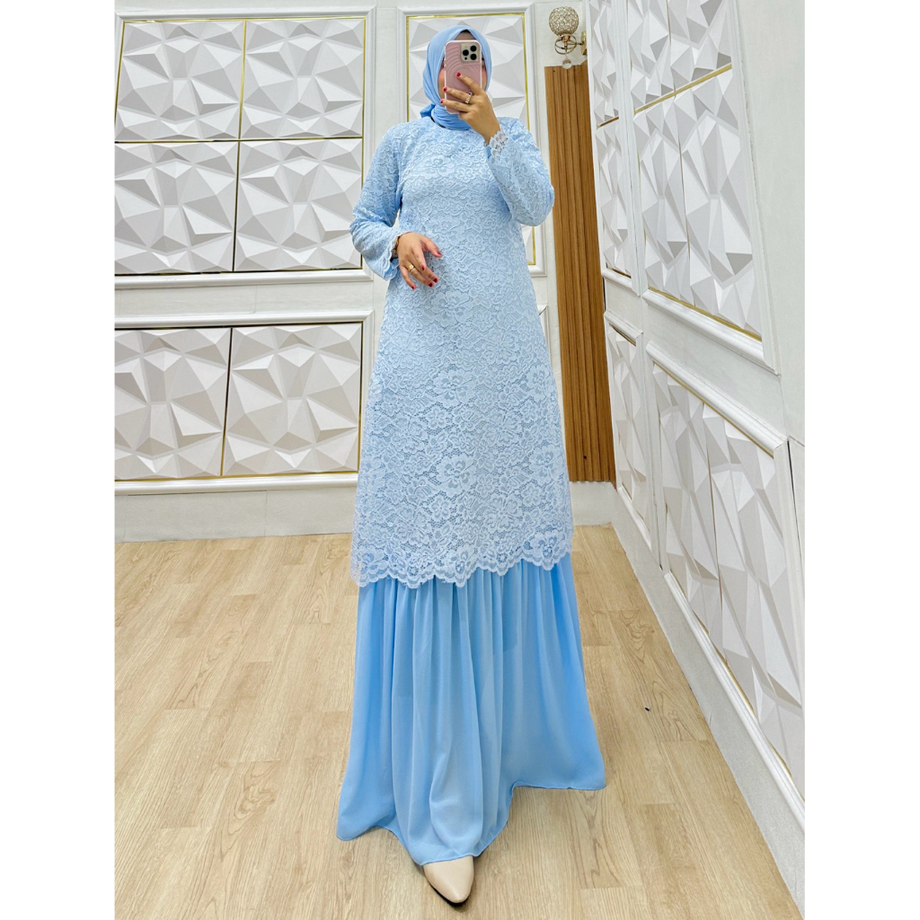 COD // GAMIS LILY // GAMIS SEMI KEBAYA // GAMIS BROKAT // GAMIS MELAYU // GAMIS PESTA KONDANGAN // B