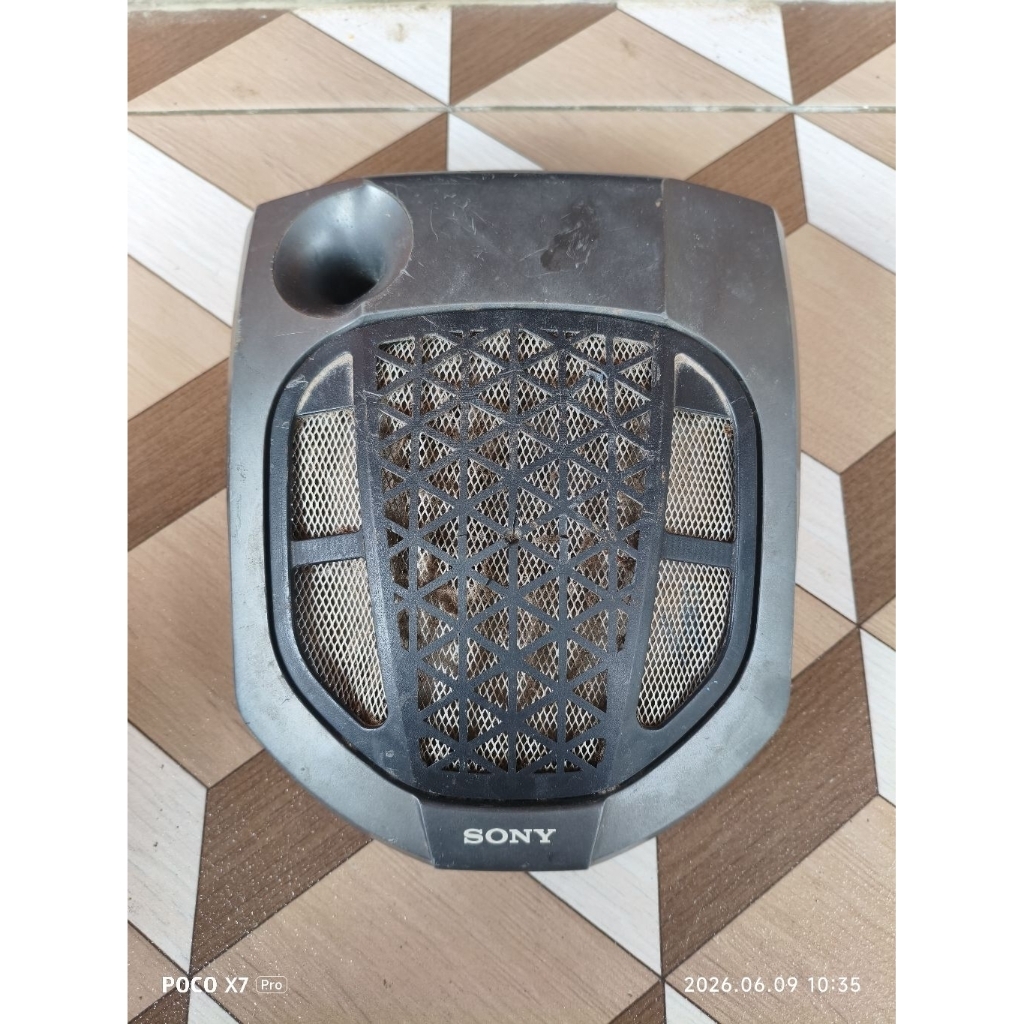 speaker pasif jadul vintage Sony tipe model no ss sr909 second bekas