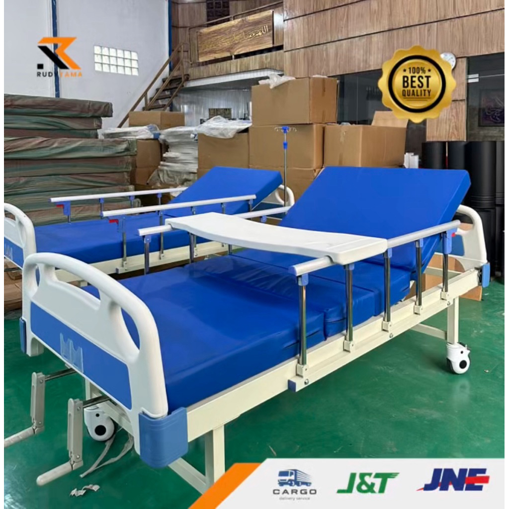 Tempat Tidur Pasien 2 Crank ABS - Bed Pasien 2 crank ABS -