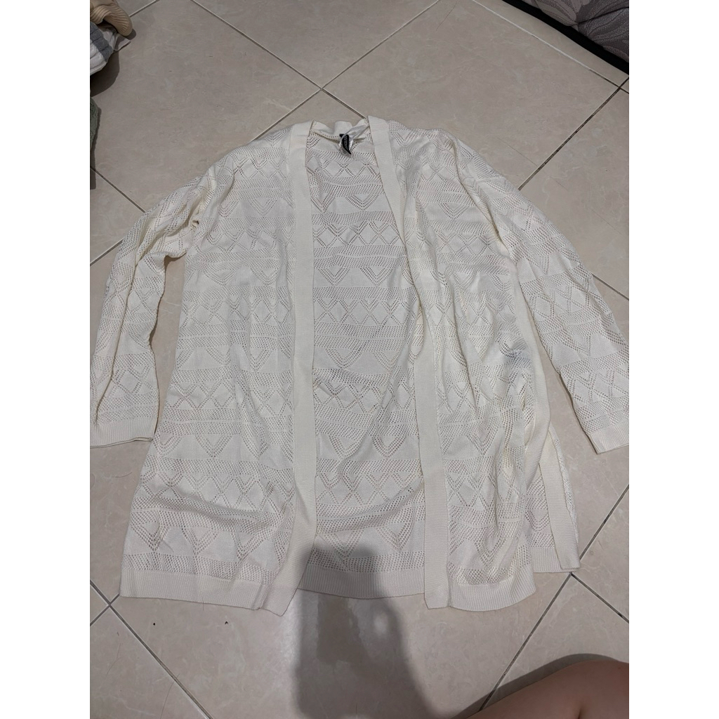 ( OPEN NEGO)preloved pribadi outer rajut hnm ORI no minus, outer hijab outer tangan panjang