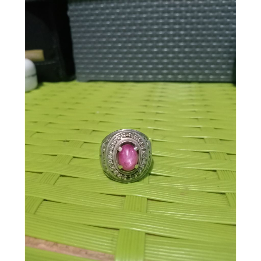Batu akik merah rose ruby