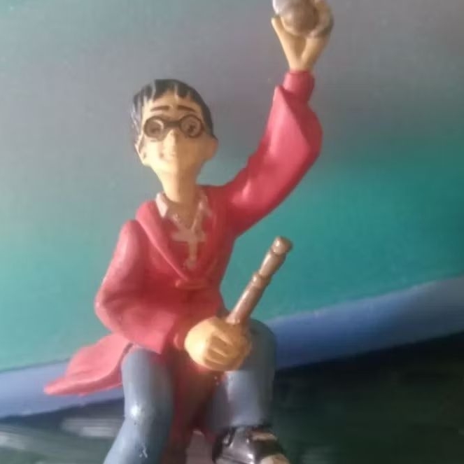 ACTION FIGURE HARRY POTTER PAKE TONGKAT MCFARLANE 7 Cm