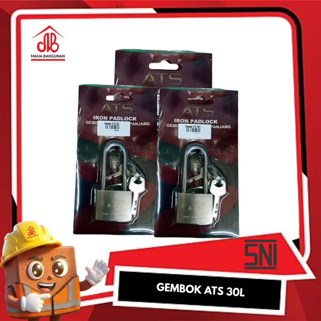 GEMBOK ATS TIPE L (LEHER PANJANG)