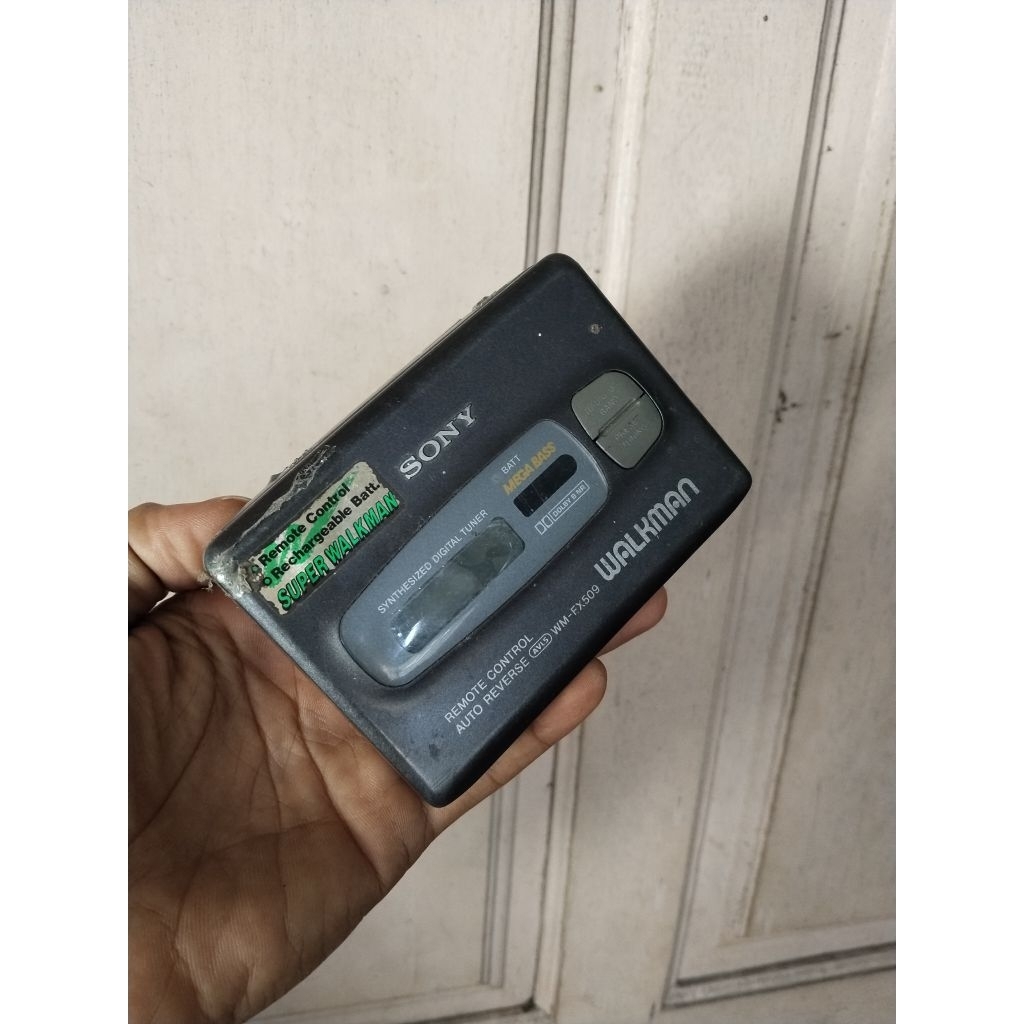 walkman sony wm fx509