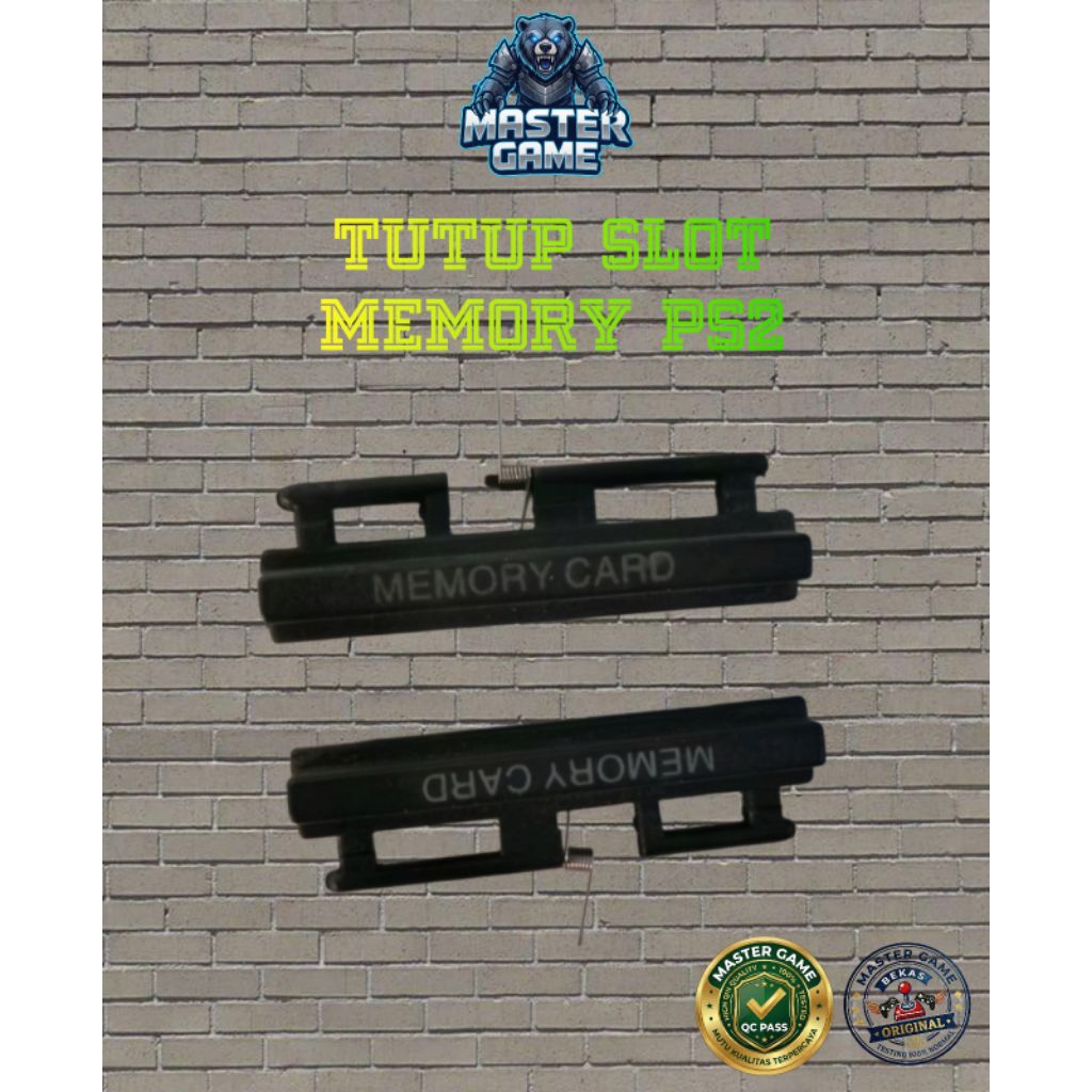 Tutup Slot Memory Card PS2 Original