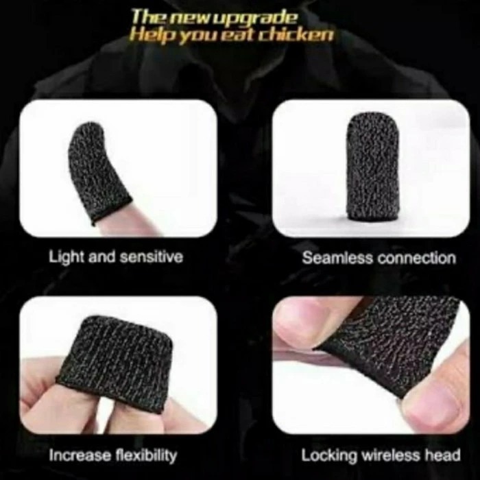 SARUNG TANGAN JEMPOL GAMING TELEFINGER ISI 2PCS GAMER GAMERS 2 PC PCS 2PC