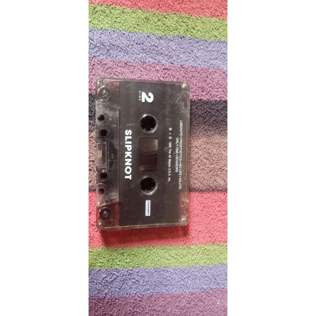 kaset pita tanpa cover Slipknot
