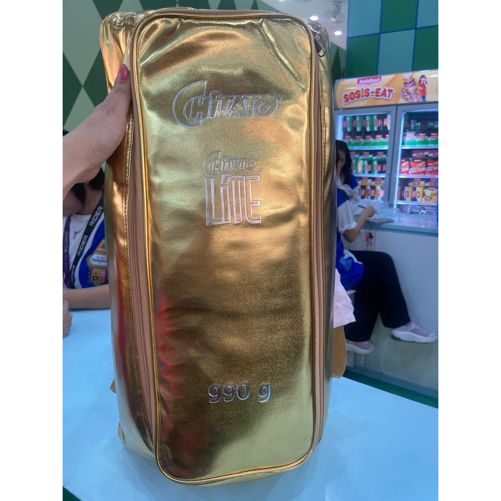 preorder RARE paket Chitato snack dan Tas Ransel Chitato Gold edisi batang emas Limited edition PRJ 