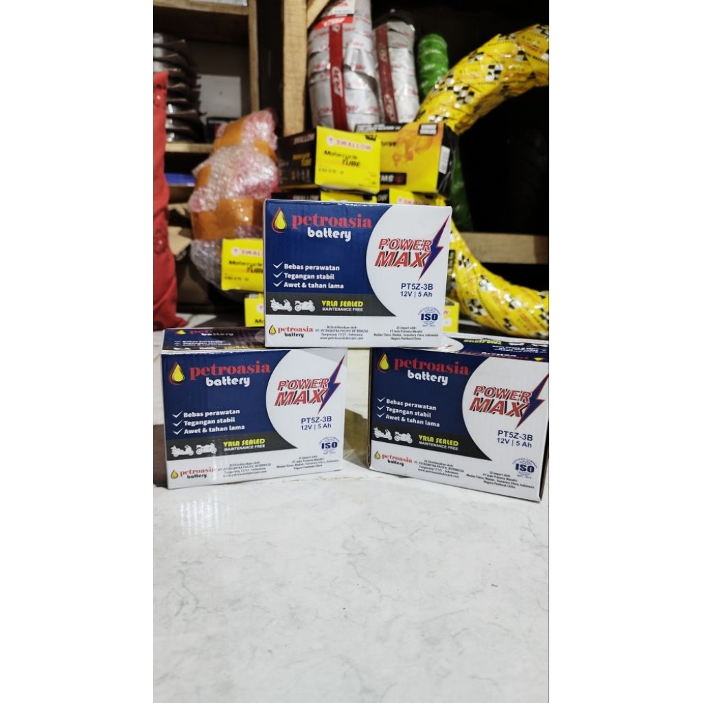 aki kering motor bebek dan matic merk WAKAMOTO & PETROASIA