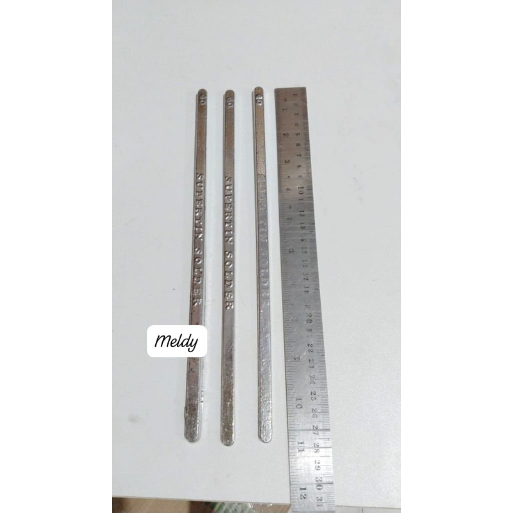 1 BATANG Timah solder patri SUPERTIN 40 - 60 PERSEN