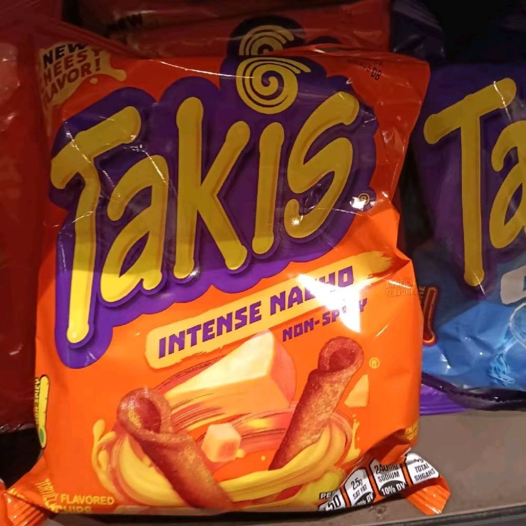 takis intense nacho non spicy 3.25oz snack