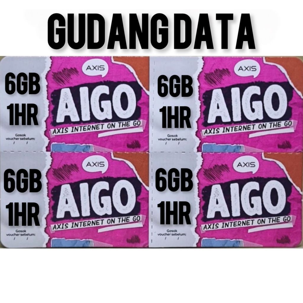 Voucher AXIS Mini 6GB 1Hari