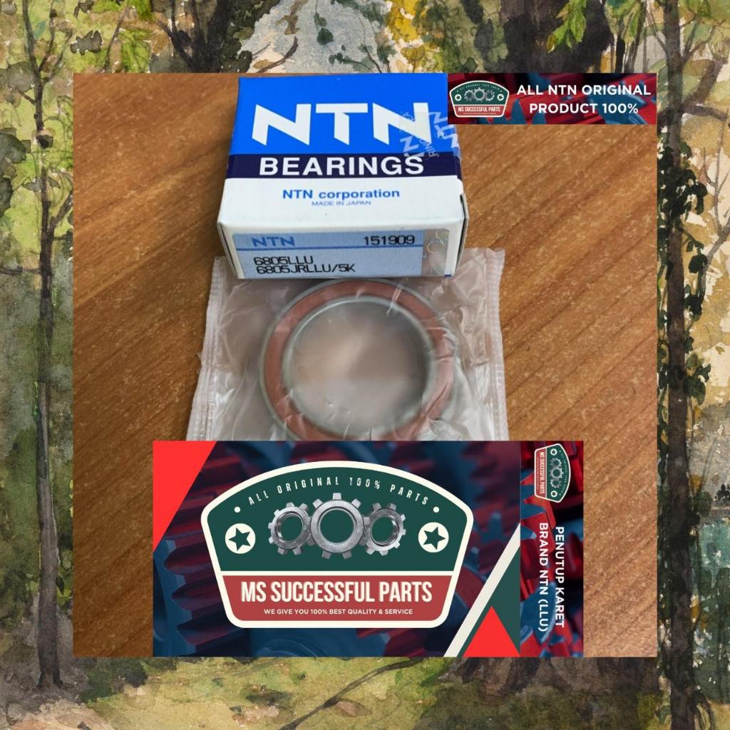 BEARING 6805 LLU 6805 LL 6805 2RS NTN ORIGINAL
