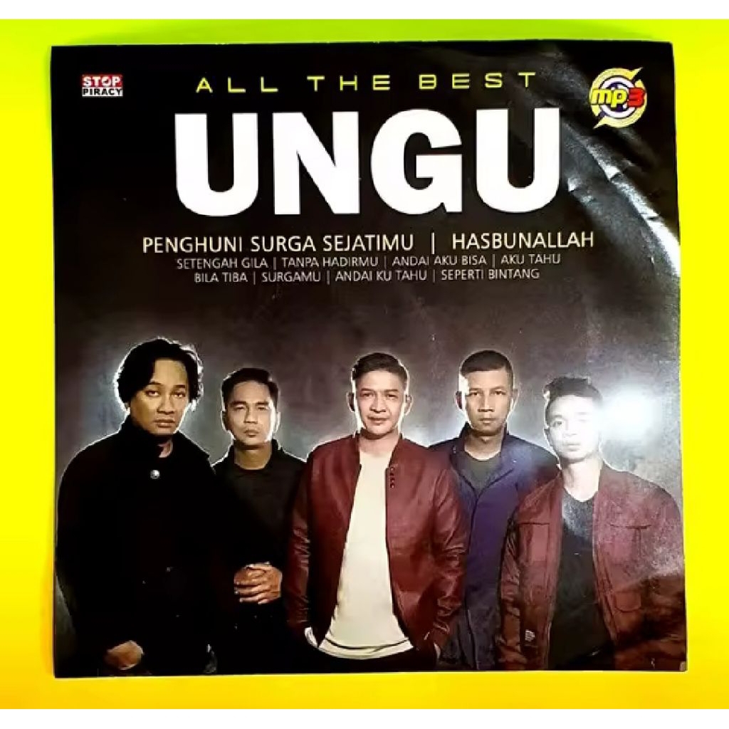 KASET CD MP3 AUDIO MUSIK 130 LAGU UNGU FULL ALBUM TERBARU - kaset cd mp3 mobil original