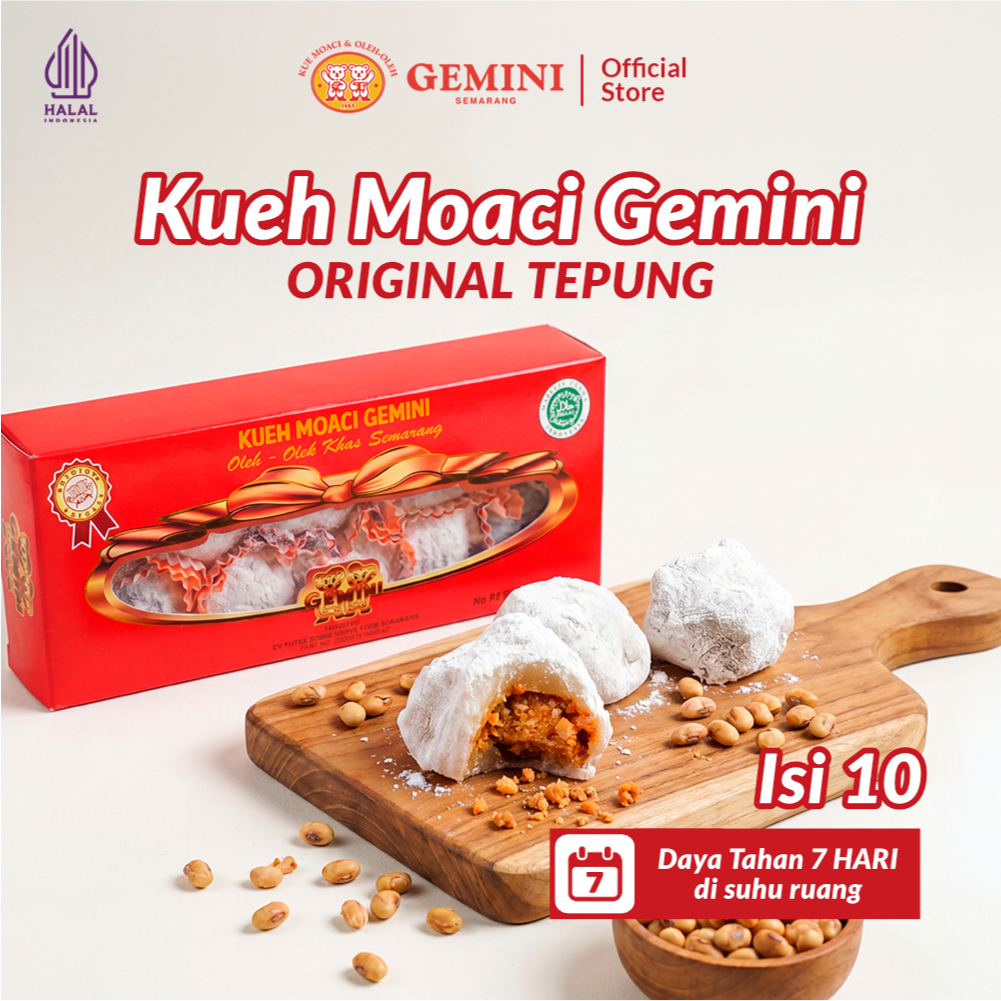 Gemini - Moaci Gemini Semarang Original Tepung Isi 10