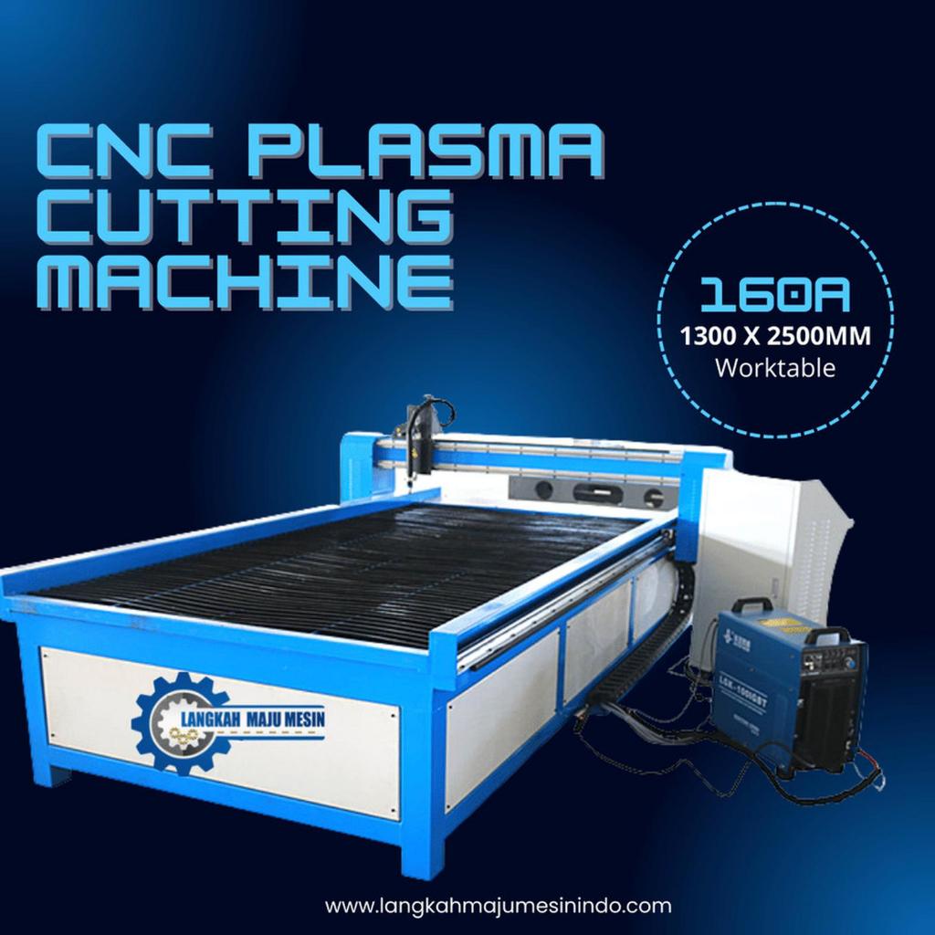 CNC Plasma Cutting Machine 160A - 1,3m x 2,5m Mesin Potong Plasma