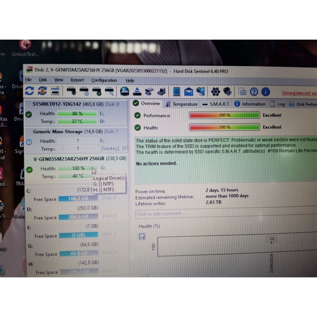ssd sata 256gb vgen