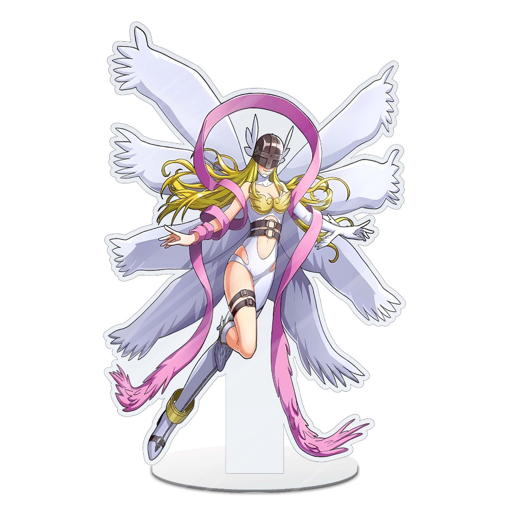 Stand akrilik figure animeANGEWOMON -DIGIMON SERIESmaterial Akrilik