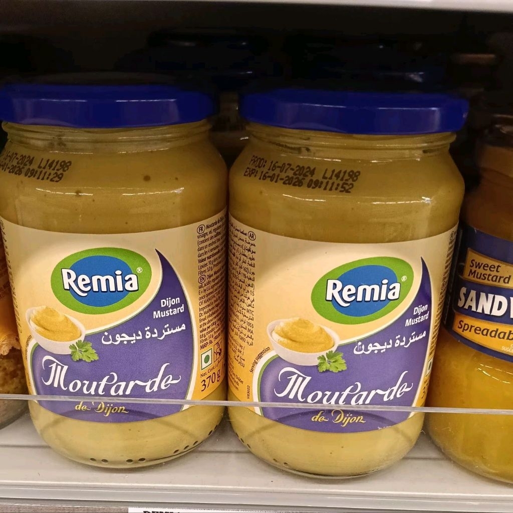 remia mustard de dijon 370ml dijon mustard