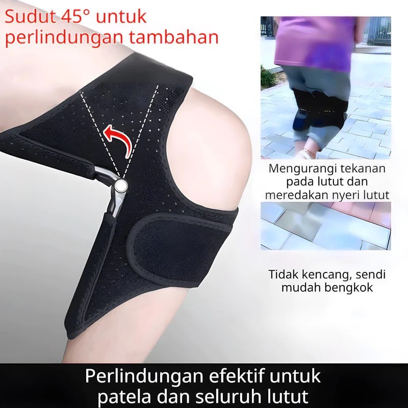 [KNEE SUPPORT] Pelindung Lutut Olahraga Penguat Lutut - Penguat Lutut Untuk Pemulihan Cedera / Alat 