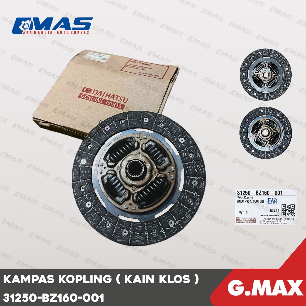 Kampas Kopling (Kain Klos) | 31250-BZ160-001 Grand Max