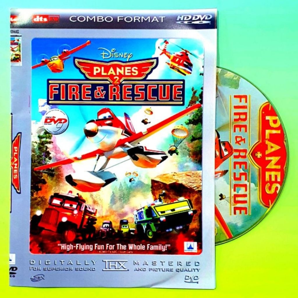 KASET DVD FILMM ANAK ANAK KARTUNN ANIMASI DISNEY TERBARU PLANES FIRE AND RESCUE