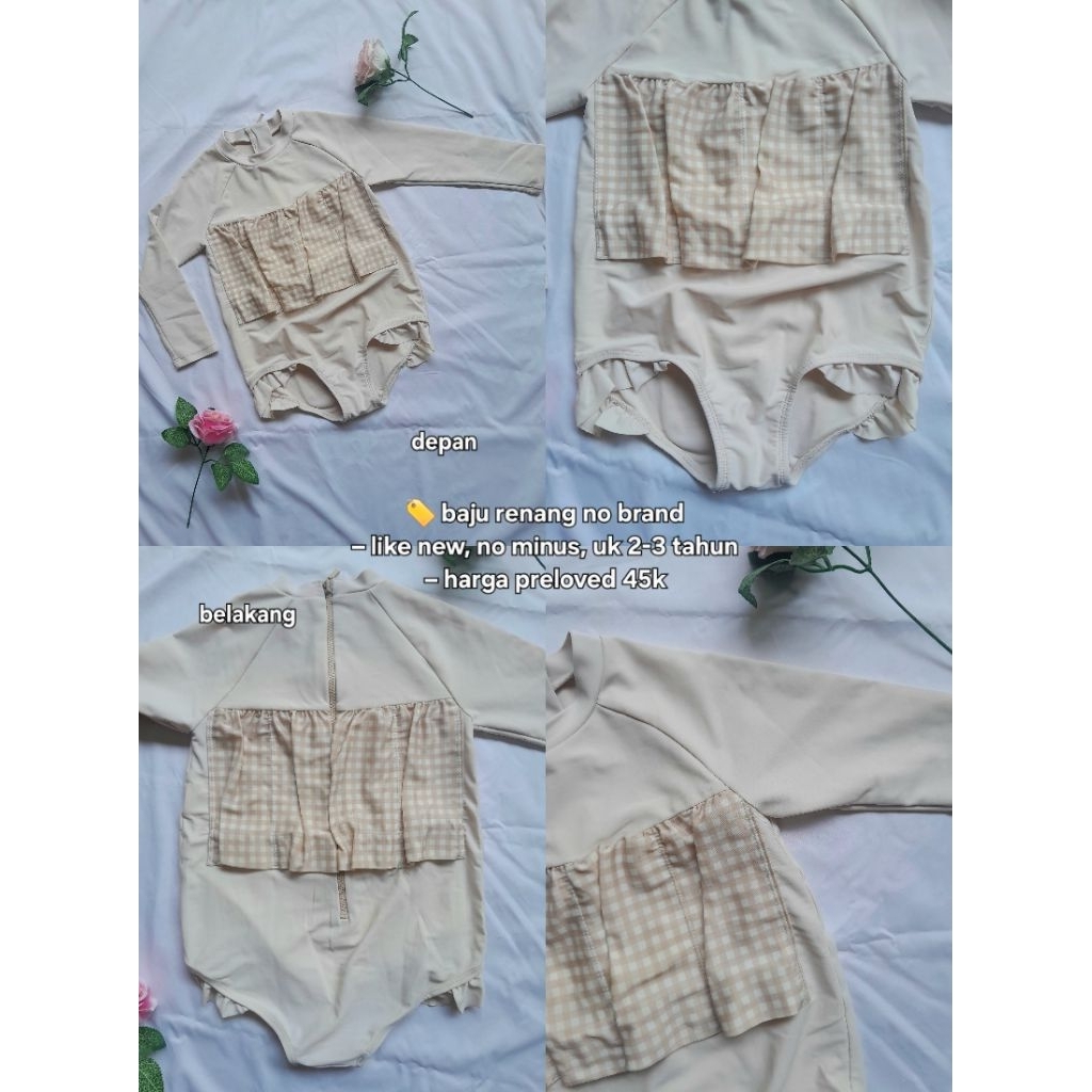 preloved baju renang anak