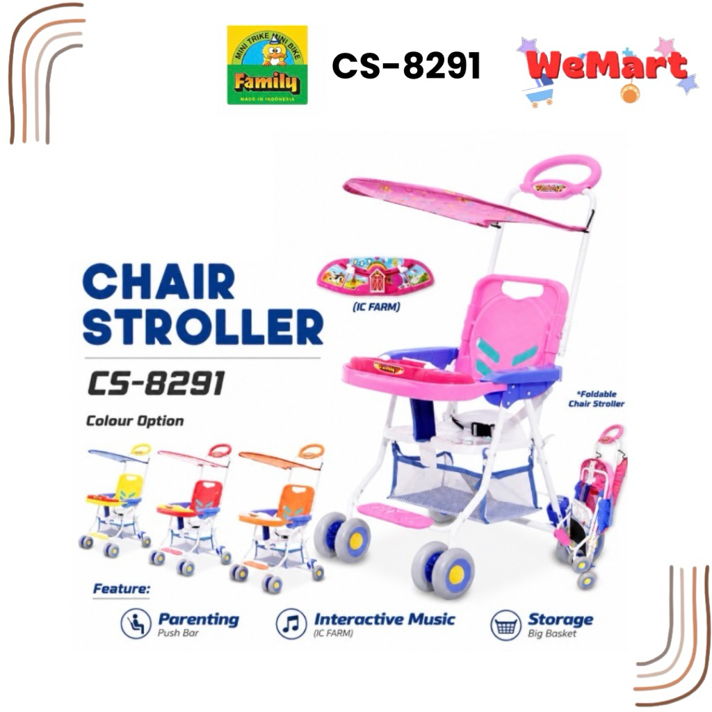 Baby Walker Family FB 2121// Walker stroller Family CS 8291