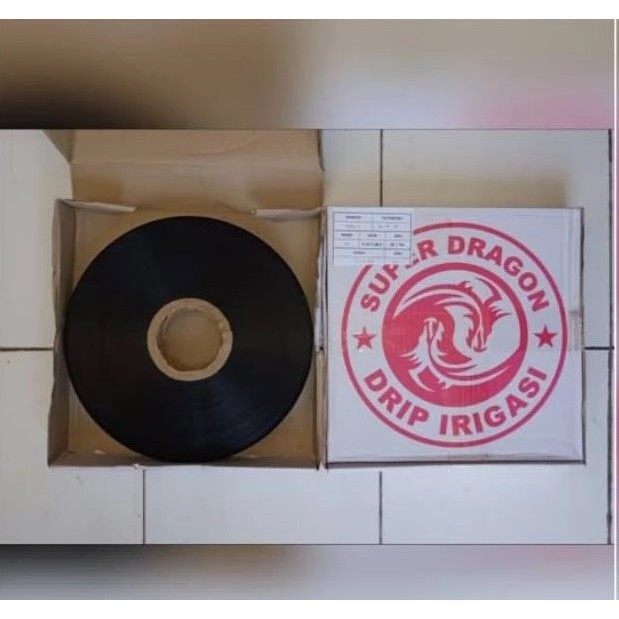 Selang irigasi selang drip 4 cm x 180 meter irigasi tetes ketebalan 0.15 selang 3/4 super dragon