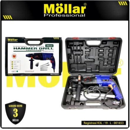 ( HD- 826 ) MOLLAR HAMMER DRILL 800W 2-26 MM