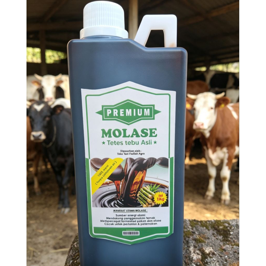 Tetes Tebu MOLASE 1Kg Murni 100% tanpa Campuran Air