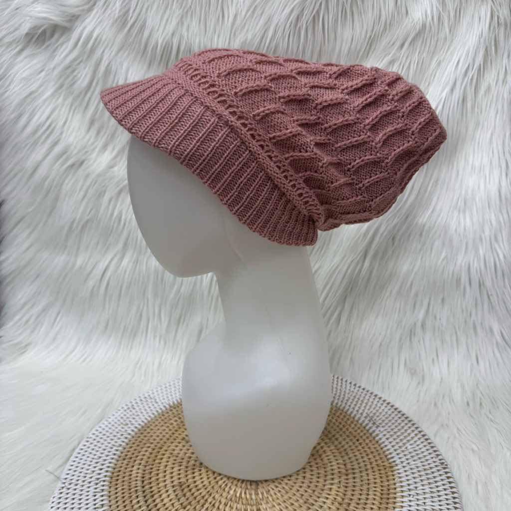Topi Rajut Nenek Premium Bahan Tebal / Kerpus Pet Nenek Premium