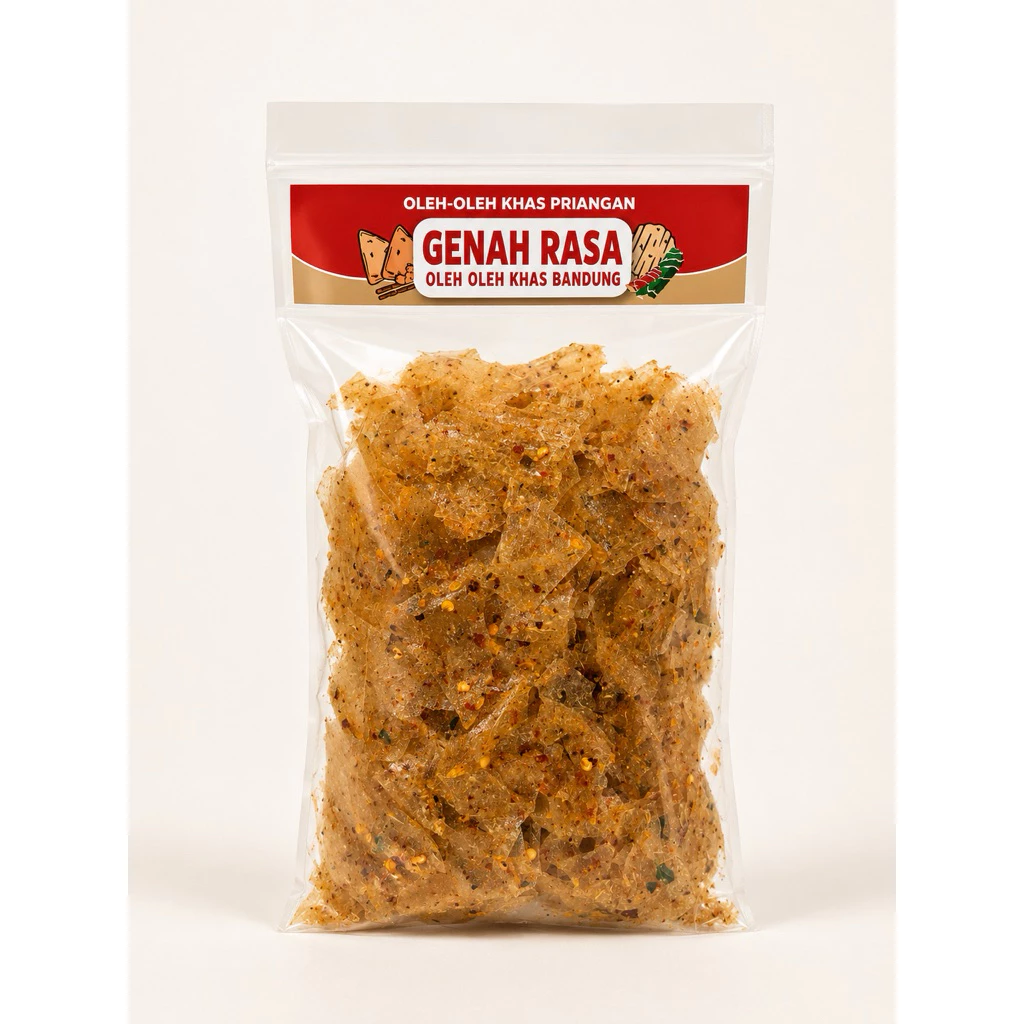 Keripik Kaca Pedas 250 g — foto detail 3 dari 5
