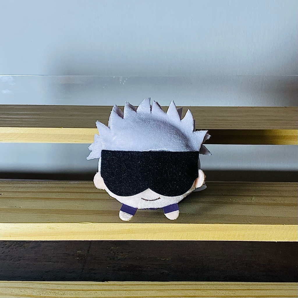 Jujutsu Kaisen Gojo Satoru Mochikororin Plush with Keychain Official Merch Boneka Gantungan Kunci An