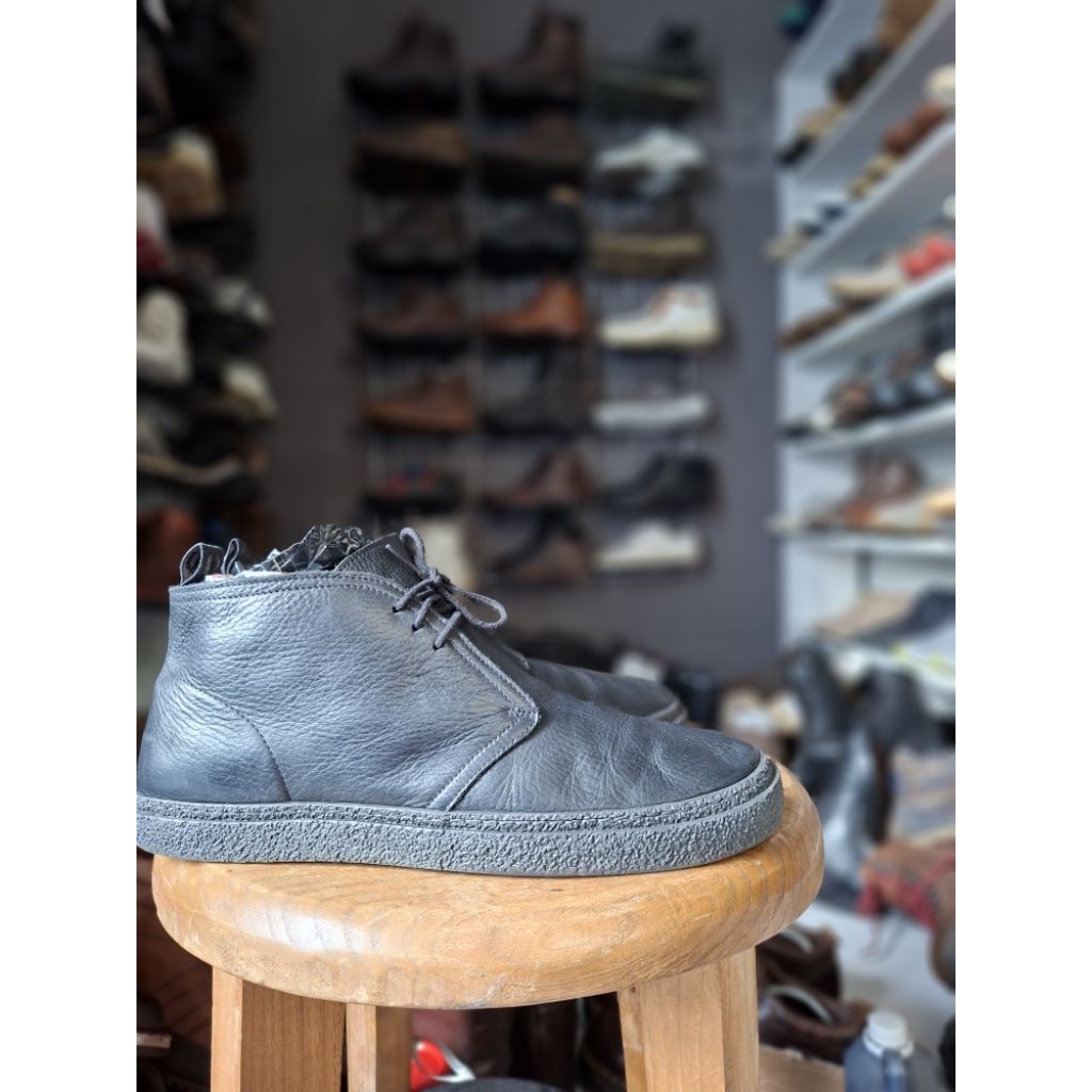 Sepatu full black FRED PERRY made in Portugal size 46
